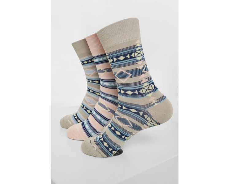 Urban Classics Inka Socks 3-Pack multicolor