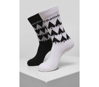 Mr. Tee Motörhead Socks 2-Pack black/white
