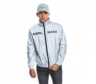 Jacket Karl Kani Retro Reflective Track Jacket silver