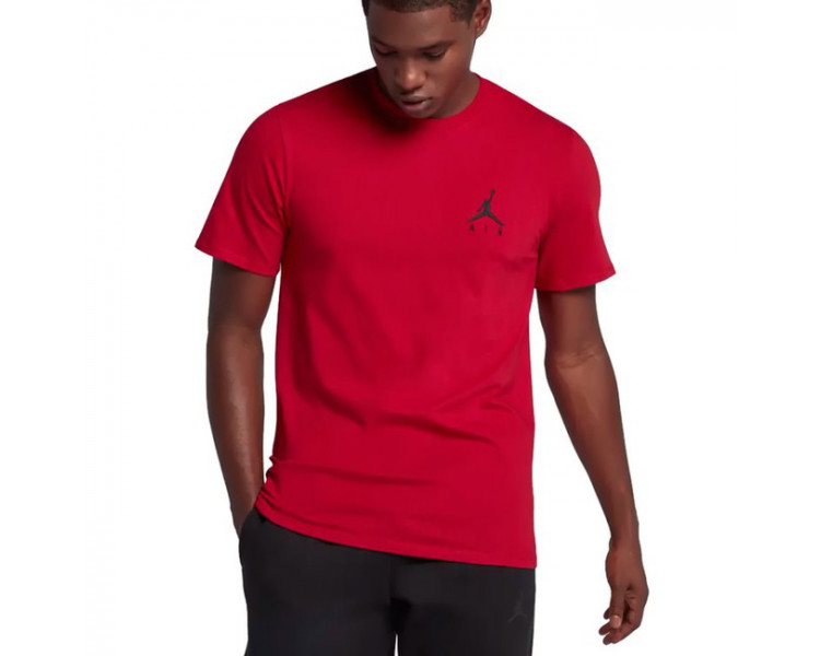 Pánské tričko Air Jordan Jumpman Embroidered Tee Scarlet