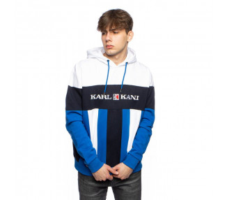 Karl Kani Sweatshirt Retro Block Hoodie blue