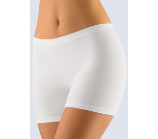 Dámské bezešvé kalhotky Gina 03009 bílá L/XL Bílá
