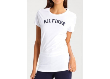 Dámské tričko Tommy Hilfiger UW0UW00091 M Bílá