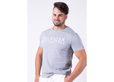 Pánské tričko Tommy Hilfiger UM0UM01172 M Sv. šedá