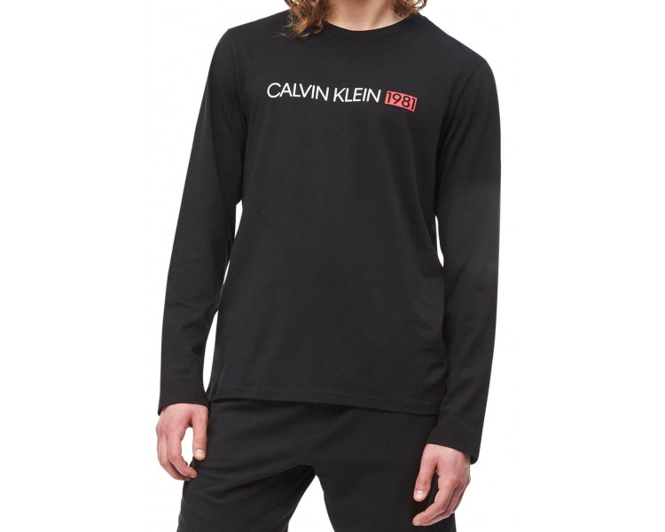Pánské tričko Calvin Klein NM1705 L Černá