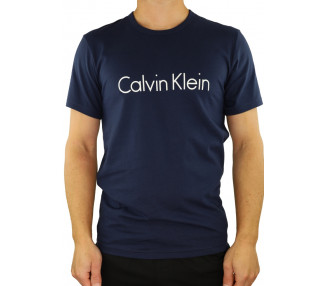 Pánské tričko Calvin Klein NM1129 L Tm. modrá