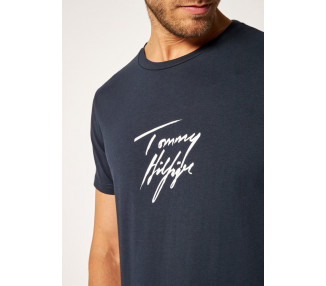 Pánské tričko Tommy Hilfiger UM0UM02245 M Tm. modrá