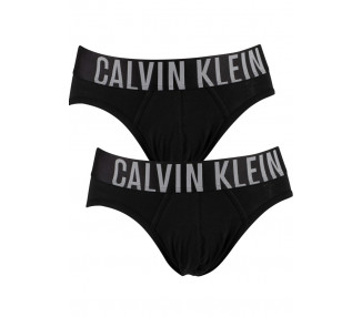 Pánské slipy Calvin Klein NB2601 2 PACK L Černá