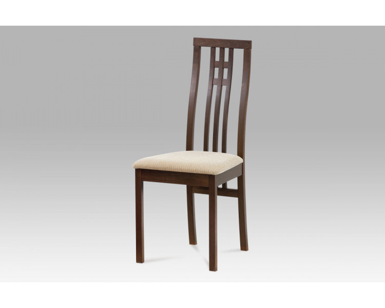 Dřevěná židle BC-2482 WAL, ořech