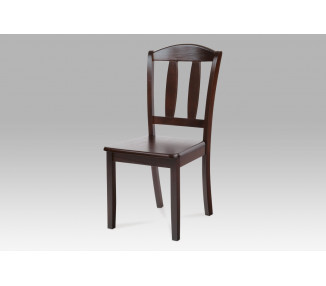 Jídelní židle celodřevěná, barva ořech SAVANA WAL