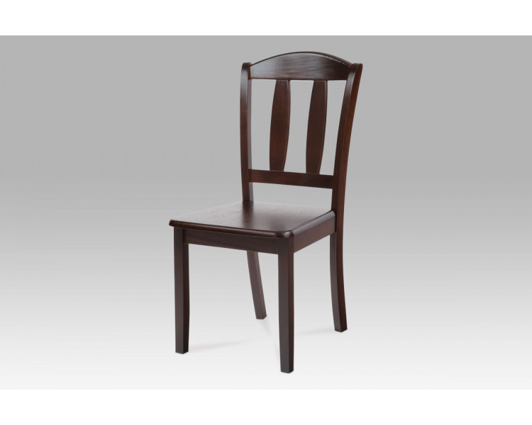 Jídelní židle celodřevěná, barva ořech SAVANA WAL