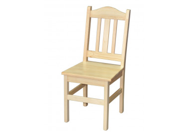 Židle nr.1, masiv borovice, moření: ...