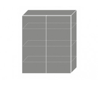EMPORIUM, skříňka horní W4 80, korpus: grey, barva: white