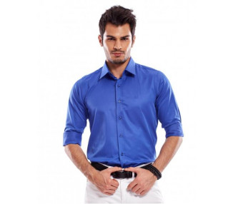 Pánská modrá košile