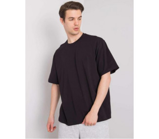 Černé pánské bavlněné tričko Archer LIWALI