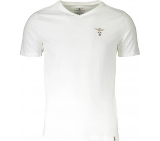 AERONAUTICA MILITARE pánské tričko Barva: Bílá, Velikost: L