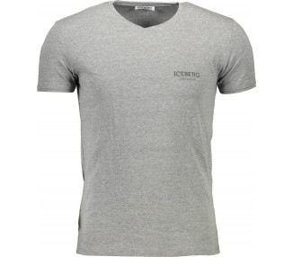 ICEBERG pánské tričko Barva: šedá, Velikost: XL