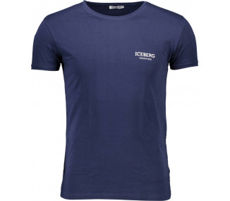 ICEBERG pánské tričko Barva: Modrá, Velikost: M