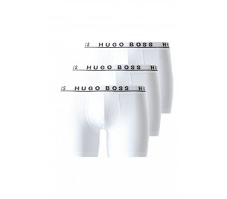 Hugo Boss pánské boxerky Barva: Bílá, Velikost: S