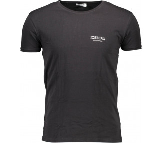 ICEBERG pánské tričko Barva: černá, Velikost: L