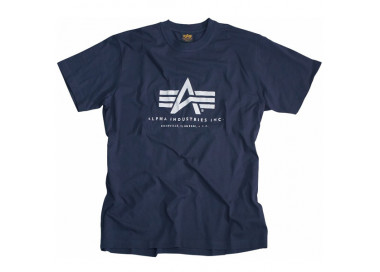 Pánské tričko Alpha Industries Basic T-Shirt Navy