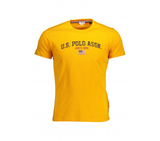 U.S. POLO pánské tričko Barva: oranžová, Velikost: M