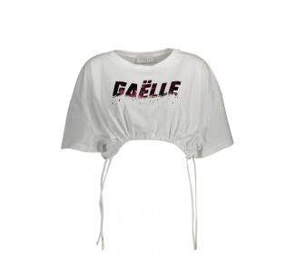 GAELLE PARIS dámské tričko Barva: Bílá, Velikost: S