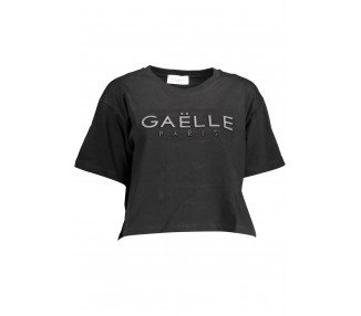 GAELLE PARIS dámské tričko Barva: černá, Velikost: XS