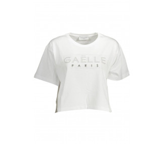 GAELLE PARIS dámské tričko Barva: Bílá, Velikost: S