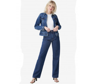 Salsa Jeans dámská džínová modrá bunda