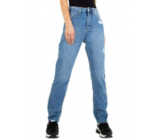 Dámské džíny s vysokým pasem Colorful