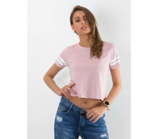 Dámské tričko ABSENCE světle růžové