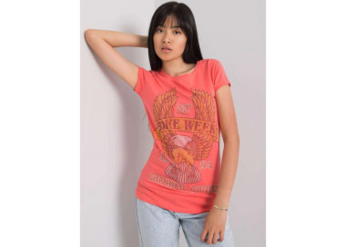 Dámské tričko HALEY korálová oranžová