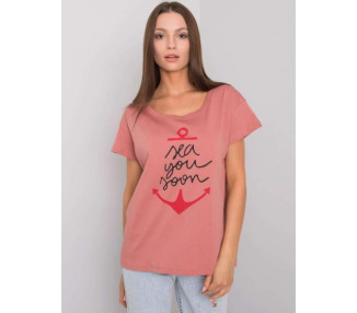 Dámské tričko s potiskem SILVA růžové