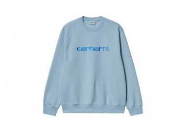 Carhartt WIP Sweat Frosted Blue / Gulf modré I030229_0SO_XX