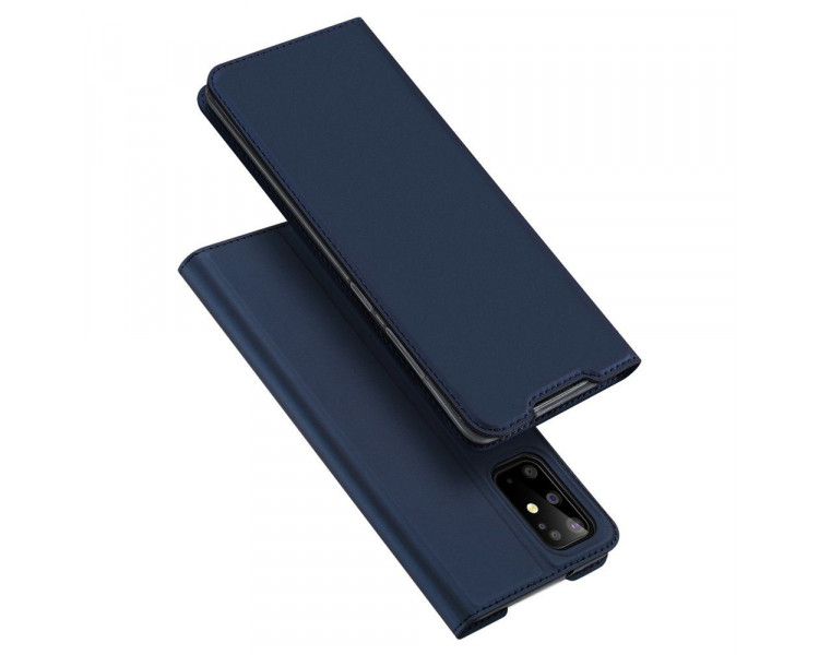 Dux Ducis Skin Leather case, knížkové pouzdro, Samsung Galaxy S20 Plus, modré