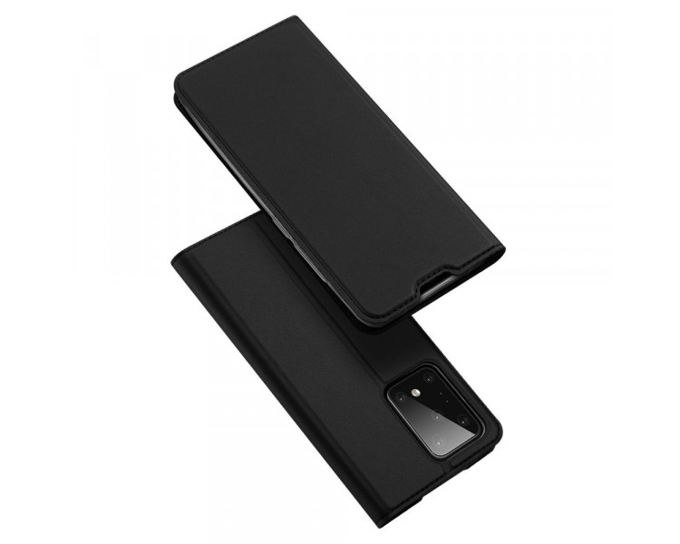Dux Ducis Skin Leather case, knížkové pouzdro, Samsung Galaxy S20 Ultra, černé