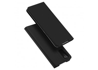 Dux Ducis Skin Leather case, knížkové pouzdro, Samsung Galaxy S20, černé