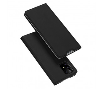 Dux Ducis Skin Leather case, knížkové pouzdro, Samsung Galaxy S10 Lite, černé