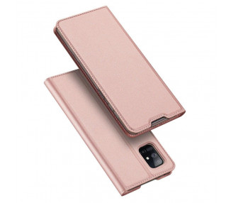 Dux Ducis Skin Leather case, knížkové pouzdro, Samsung Galaxy S20 FE / S20 FE 5G, růžové