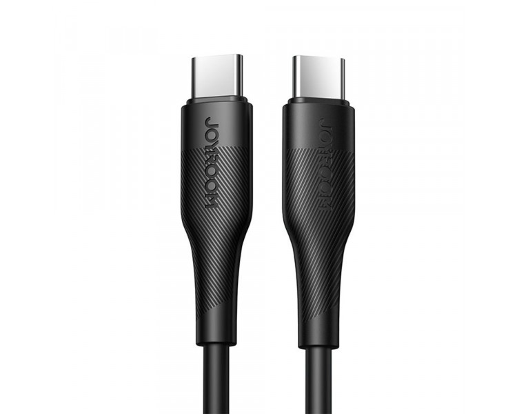 Joyroom odolný kabel USB-C - USB-C, PD 60W, 1,8 m, černý (S-1830M3)