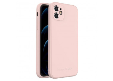 Wozinsky Color Case obal, iPhone 11, růžový