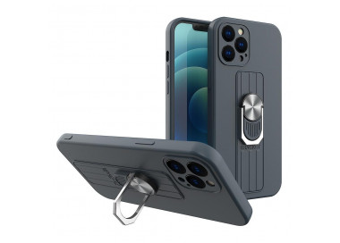 Obal Ring Case, iPhone XR, tmavě modrý