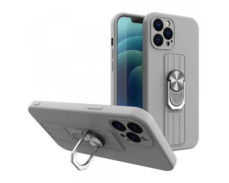 Obal Ring Case, iPhone 11, stříbrný