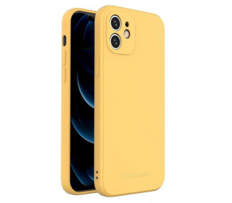 Wozinsky Color Case obal, iPhone XR, žlutý