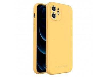 Wozinsky Color Case obal, iPhone XR, žlutý