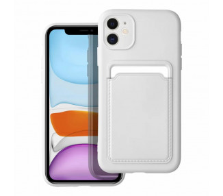 Card Case obal, iPhone 11, bílý