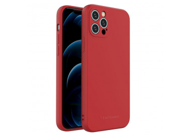 Wozinsky Color Case obal, iPhone 12 Pro, červený