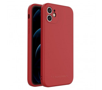 Wozinsky Color Case obal, iPhone 12, červený
