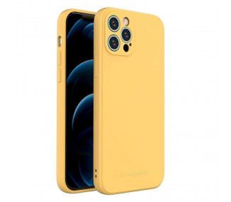Wozinsky Color Case obal, iPhone 12 Pro, žlutý